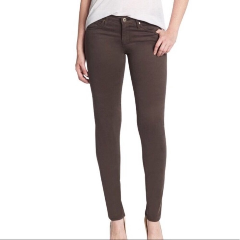 Brown The Stilt Cigarette Jean from AG